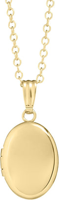 Girls Polished Locket Necklace - Perfect Gift for Little Ones