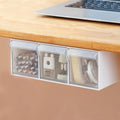 Under Desk Drawer Storage with 3 Drawers - Compact Under-Desk