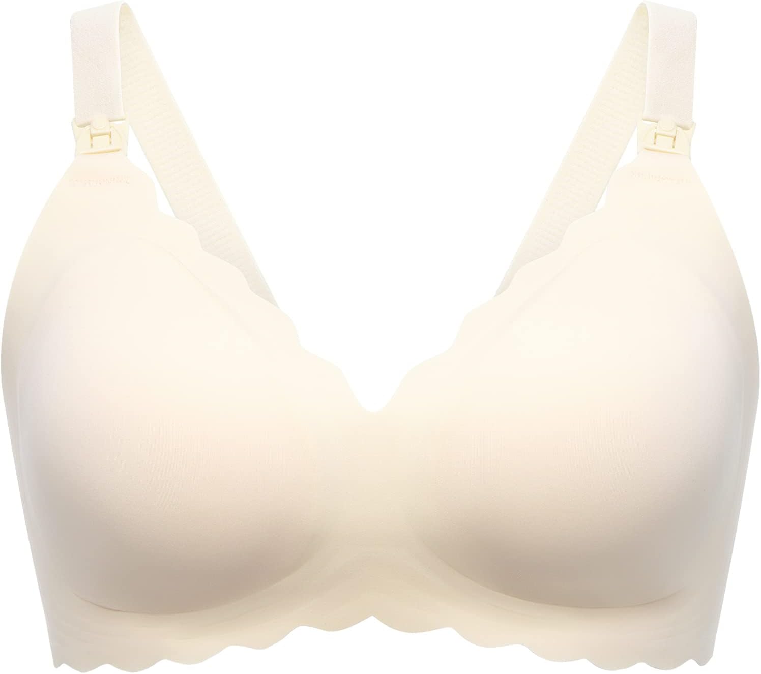 Momcozy Nursing Bras for Breastfeeding with Jelly Strip Support