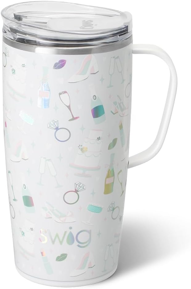 Swig Life 22oz Travel Mug: Insulated Tumbler with Handle