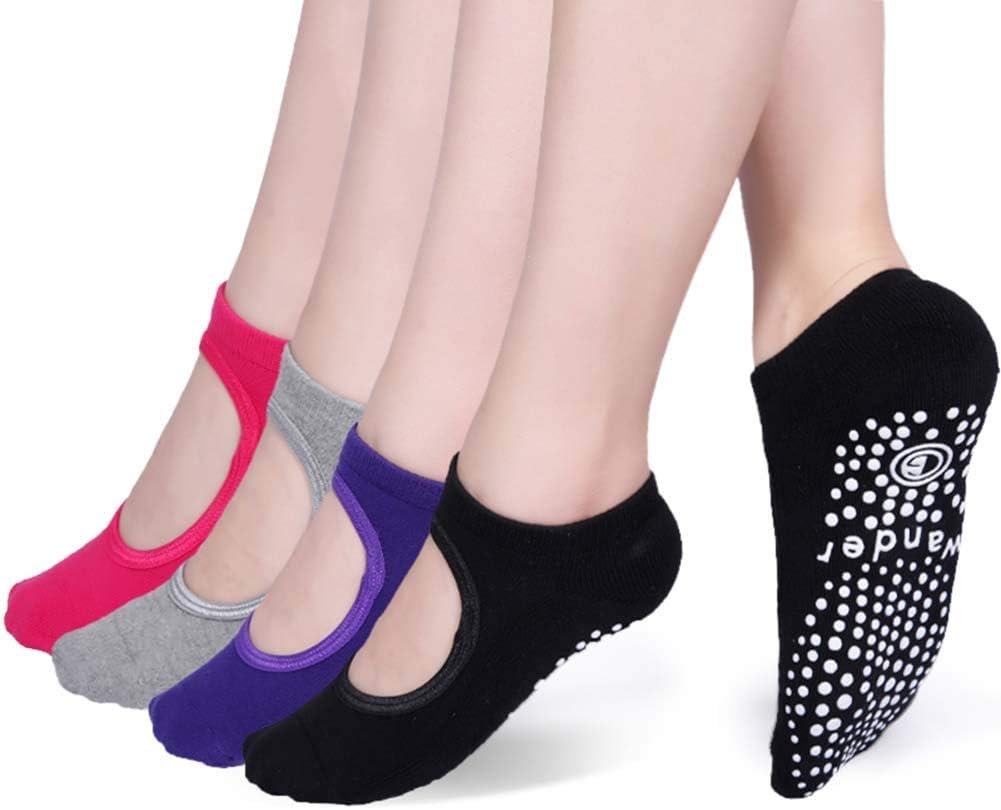 Wander G Non-Slip Yoga Socks for Women