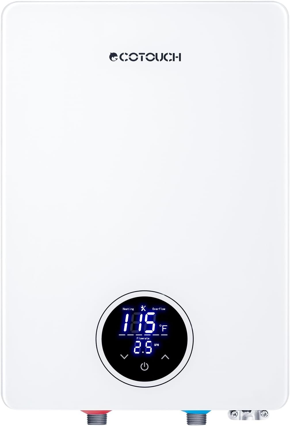 Instant Hot Water with ECOTOUCH Tankless Heater