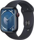 Apple Watch Series 9 GPS + Cellular 45mm Midnight Aluminum - Renewed