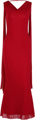 Parthea Women's Summer Formal Backless Bodycon Maxi Dress - Elegant is