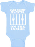 9 Months Inside Handmade Bodysuits by Aiden's Corner