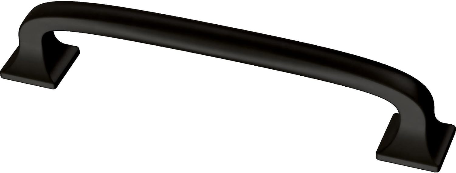 Matte Black Cabinet Handles by Franklin Brass - 10-Pack for Drawers