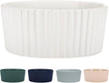 Waggo Ripple Ceramic Dog Bowl for Medium and Large Breeds