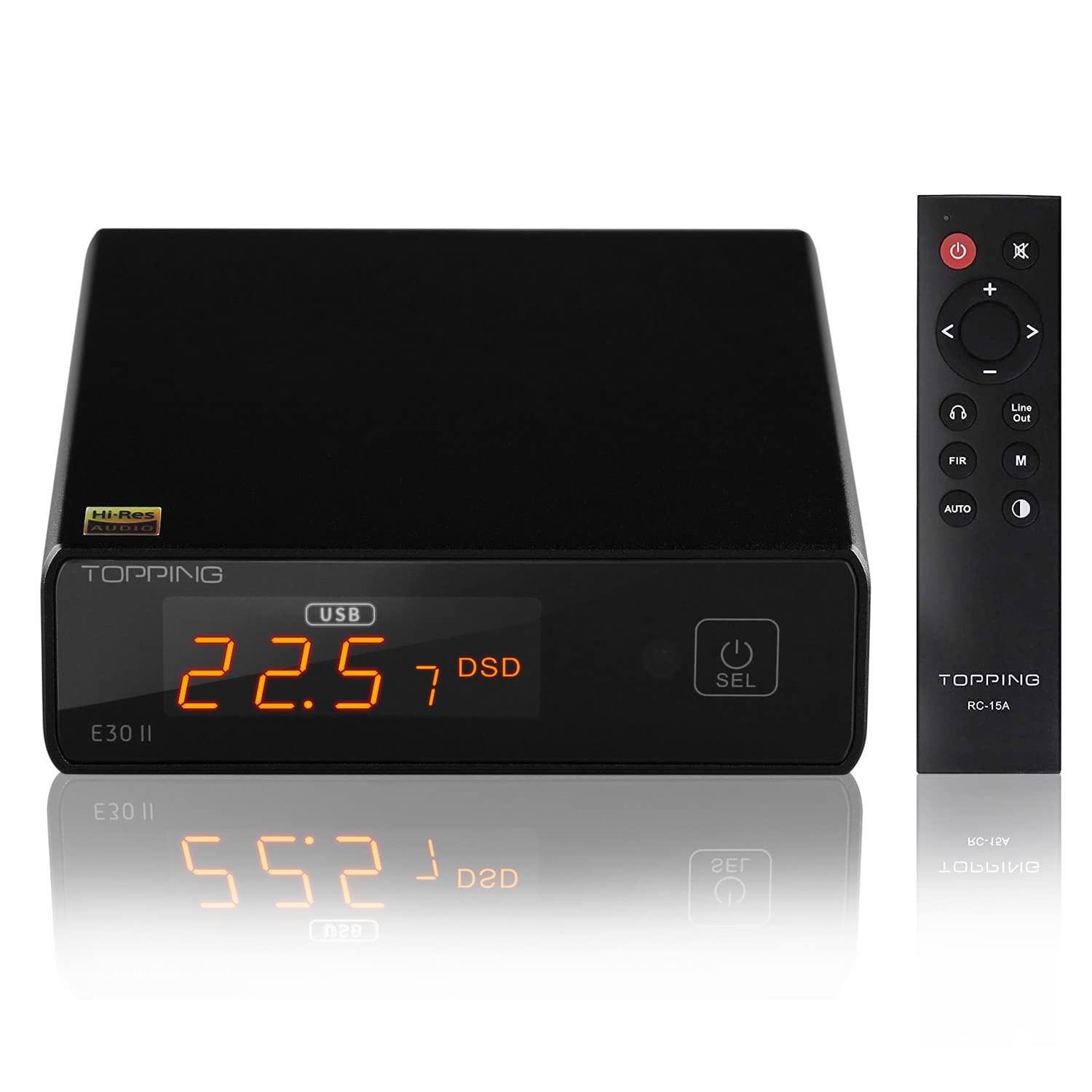 Topping E30 II DAC Preamp Audio Decoder with Hi-Res Sound