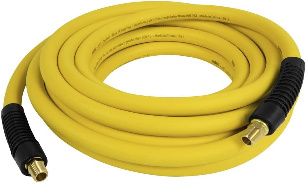 DEWALT 3/8 x 25 Premium Rubber Hose - Maximum Durability!