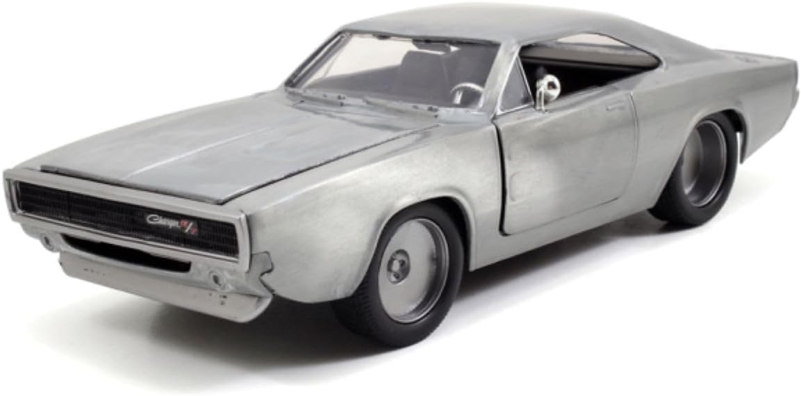 Jada Fast & Furious Dom's 1968 Dodge Charger R/T 1:24 Die-cast - Bare Metal