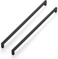 Ravinte 18 in Cabinet Handles 10 Pack Matte Black - Durable Pulls