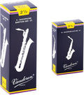 Vandoren Alto and Bari Sax Reeds Strength 2.5 Bundle - Reliable Tone
