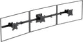 Triple Monitor Wall Mount for 17 to 32 in - Space Saving Triple Arm