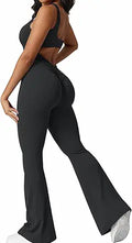 Wenlia Women Sleeveless Flare Jumpsuits for Stylish Comfort