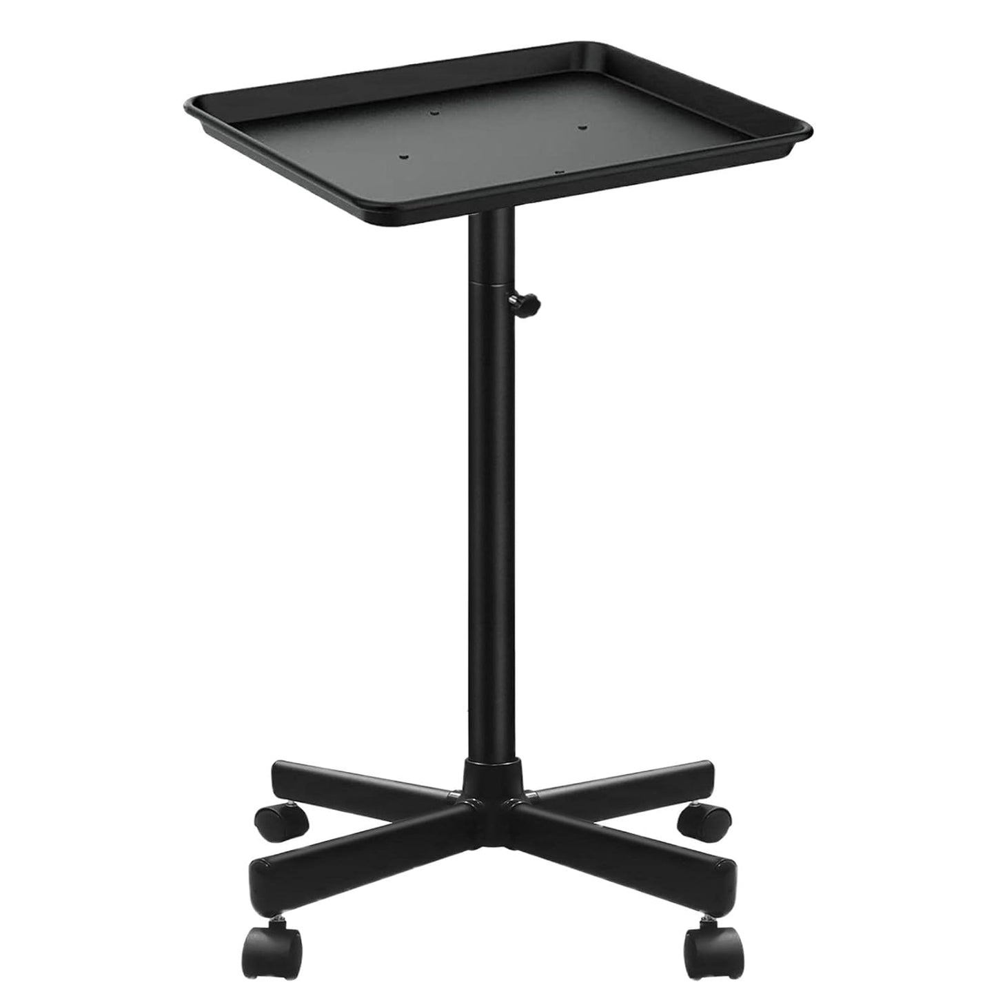 Salon Tray on Wheels with Adjustable Height for Versatile Use