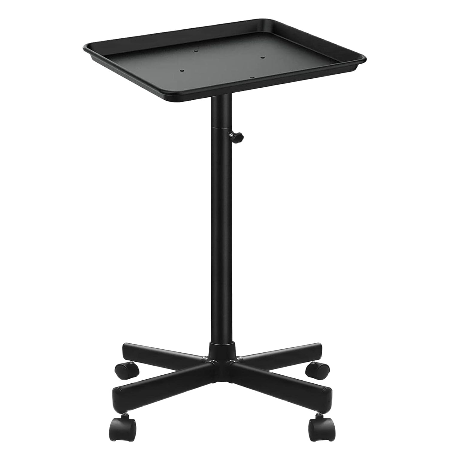 Salon Tray on Wheels with Adjustable Height for Versatile Use