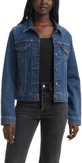 Levi's Women's Original Trucker Jacket - Slim Cropped Denim Jacket