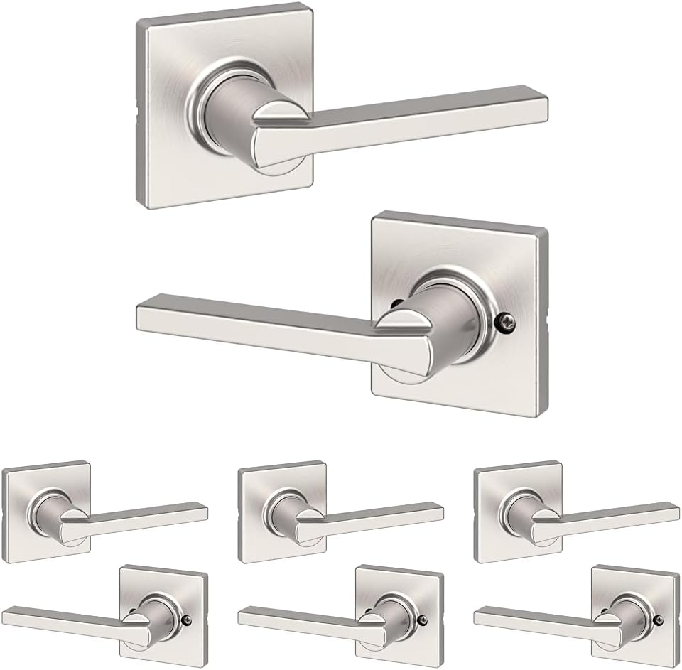 Kwikset Casey Interior Passage Door Handle for Closets and Hallways