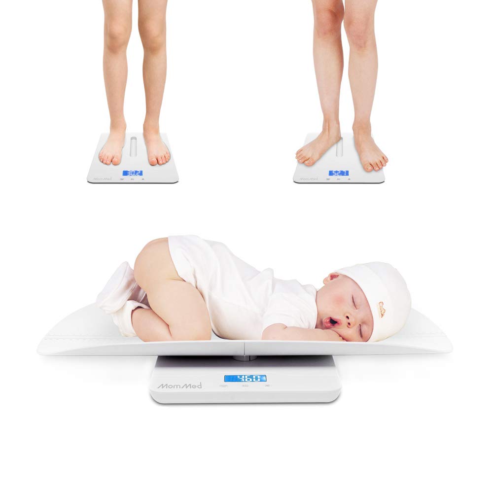 Accurate MomMed Baby Scale with Hold Function