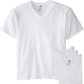 Hanes Mens Tall V-Neck Cotton Undershirts Multipack - Tall Fit