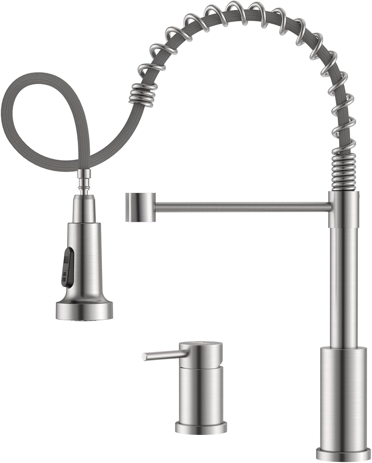 APPASO 2 Hole Kitchen Faucet with Separate Handle for Easy Use