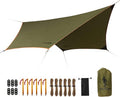 FREE SOLDIER Waterproof Camping Tarp for Outdoor Adventures