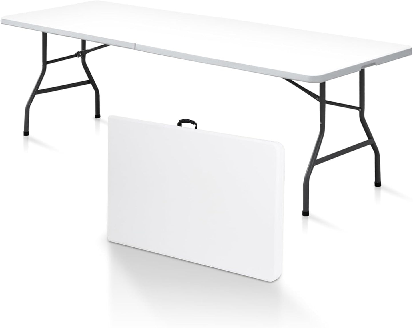 Folding Picnic Table for Indoor Outdoor Use - Portable & Sturdy