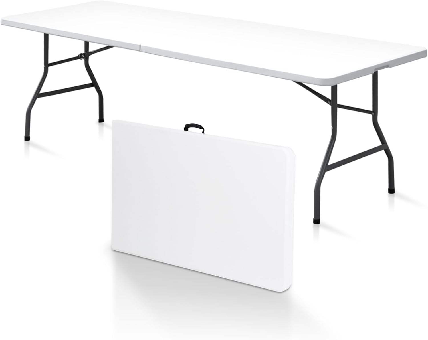 Folding Picnic Table for Indoor Outdoor Use - Portable & Sturdy