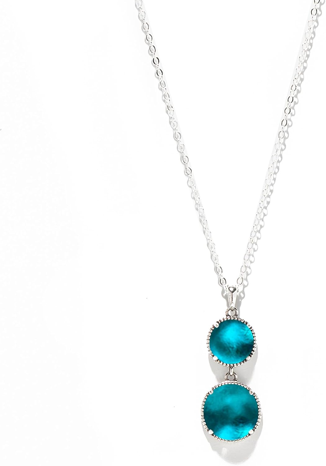 Handmade Double Take Necklace from Reclaimed Antique Bottles