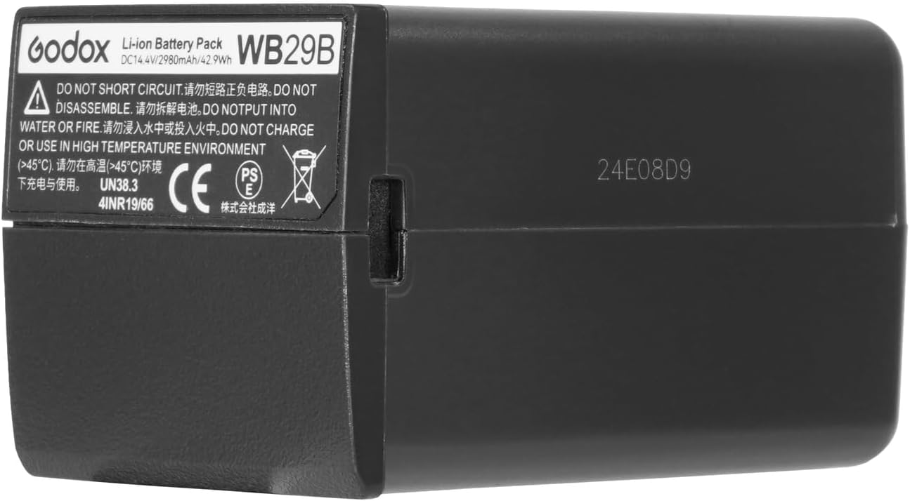 GODOX AD200 Pro Battery Replacement for Pocket Flash Models