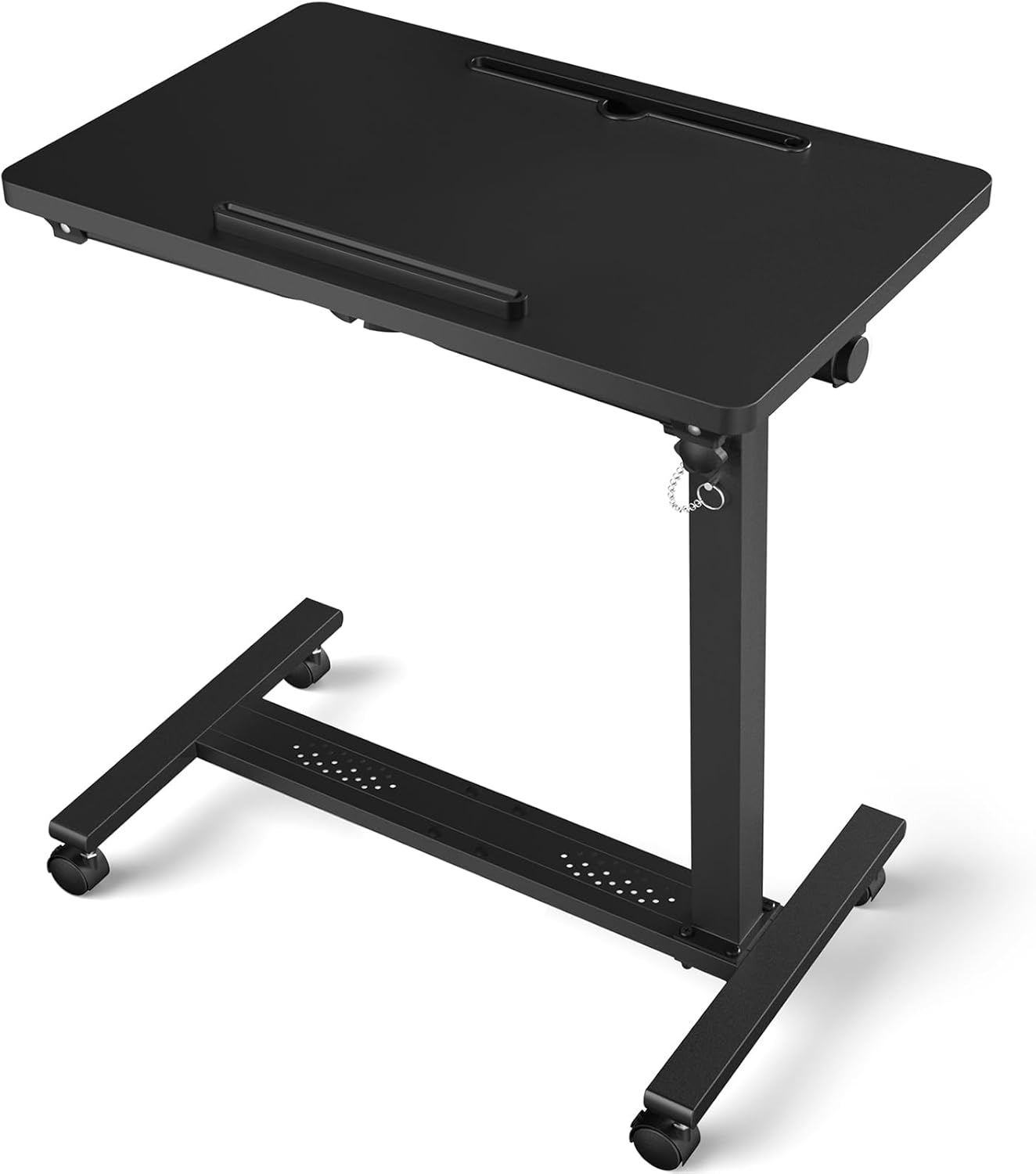 Adjustable Overbed Bedside Table for Comfort and Convenience