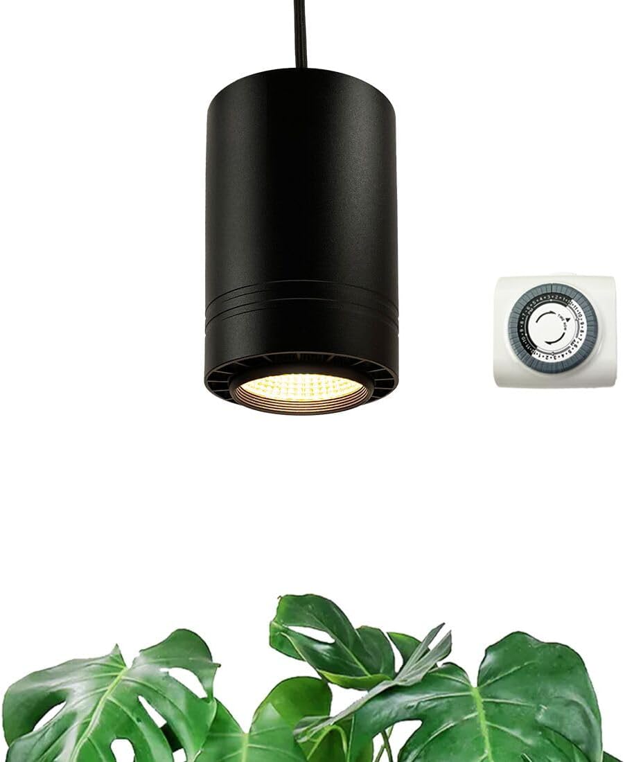 Hanging Grow Light 40W Full Spectrum for Indoor Plants and Flowers