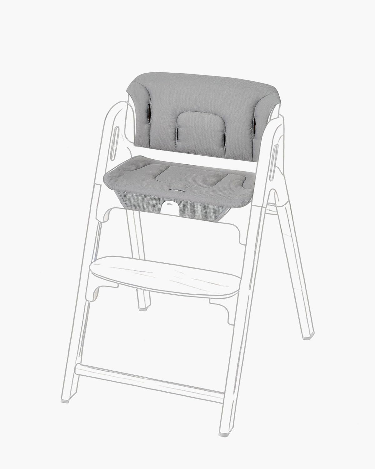 Momcozy High Chair Cushion & Backrest Set for Ultimate Comfort