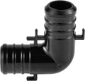 50-Pack EFIELD Poly PPSU Barb Crimp Pex 1/2 in Elbow - Durable Tubing