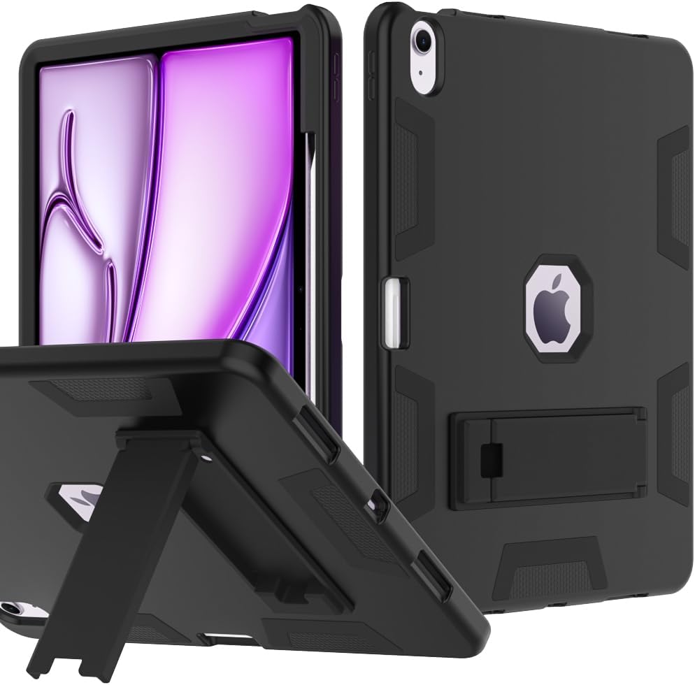 Puxicu Heavy Duty Rugged Case for New iPad Air 13 Inch 2024