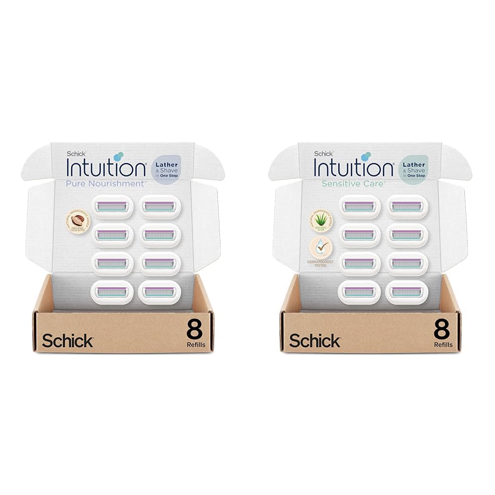 Schick Intuition Razors for Women with Organic Aloe - 8 Count