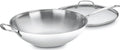 Cuisinart 14-In Stir-Fry Pan with Glass Cover - Even Heat Cooking