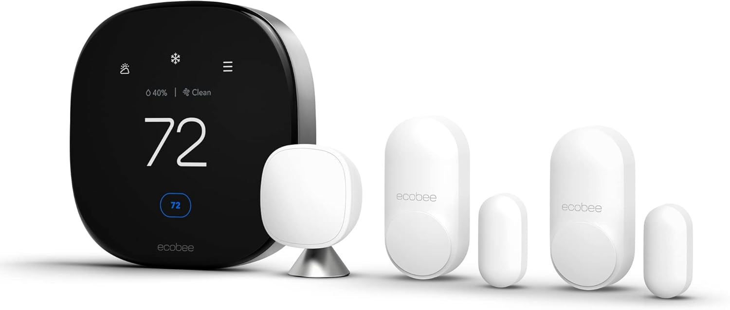 ecobee Smart Thermostat Premium with SmartSensor for Comfort