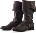 DUNHAO COS Medieval Boots Viking Pirate Costume Shoes - Costume Ready