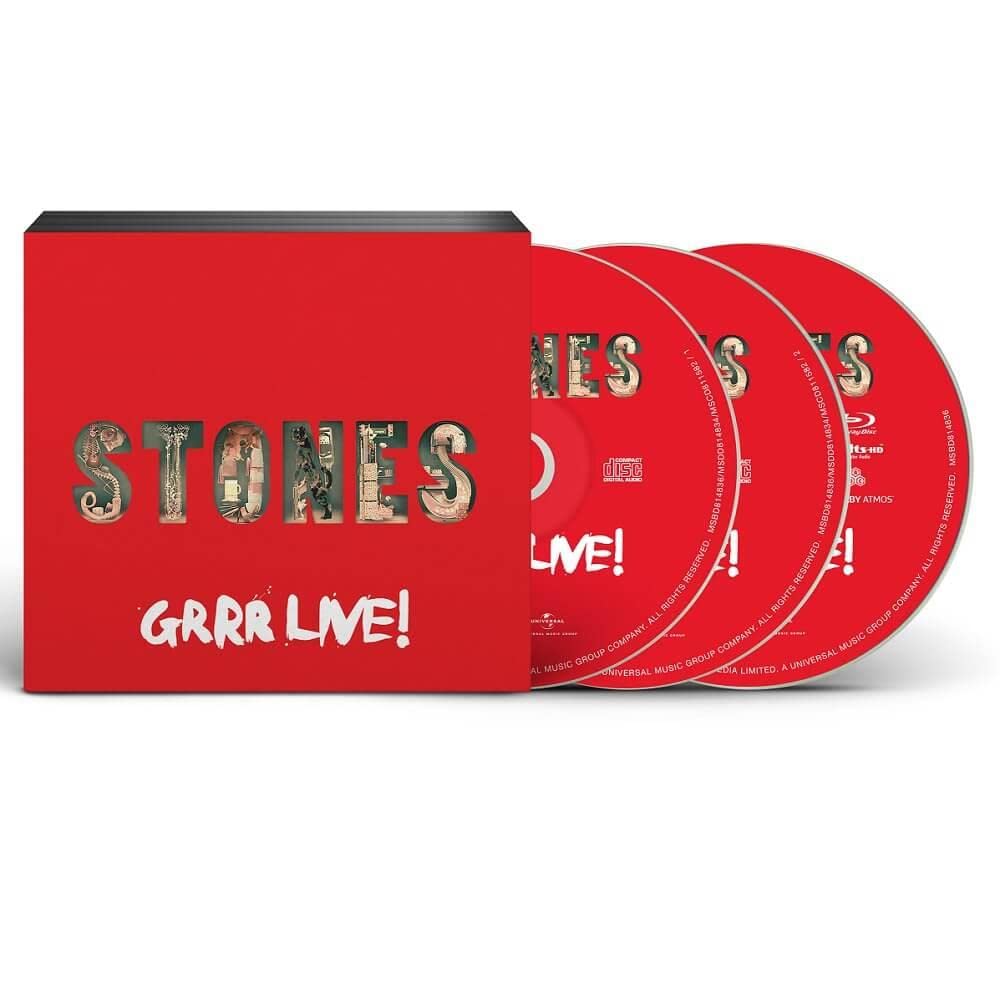 GRRR Live! 2 CD/Blu-ray - A Must-Have for Music Lovers