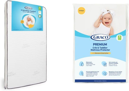 Graco Ultra Dual-Sided Crib Mattress & Protector Bundle Review
