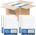 Notebook Paper College Ruled Loose Leaf Paper 36 Pack - Bulk Value