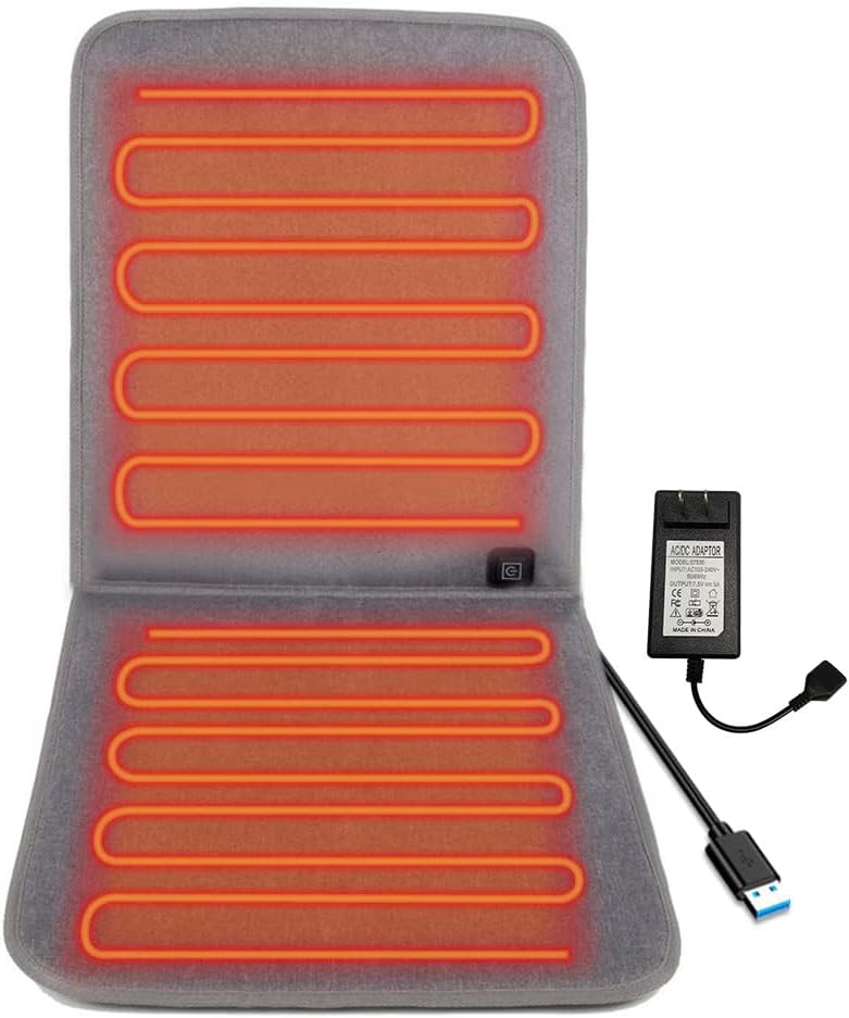Ultimate Comfort: WOOLALA USB Heated Seat Cushion