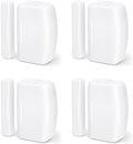 Zigbee Contact Sensor 4 Pack - Reliable Door and Window Monitor