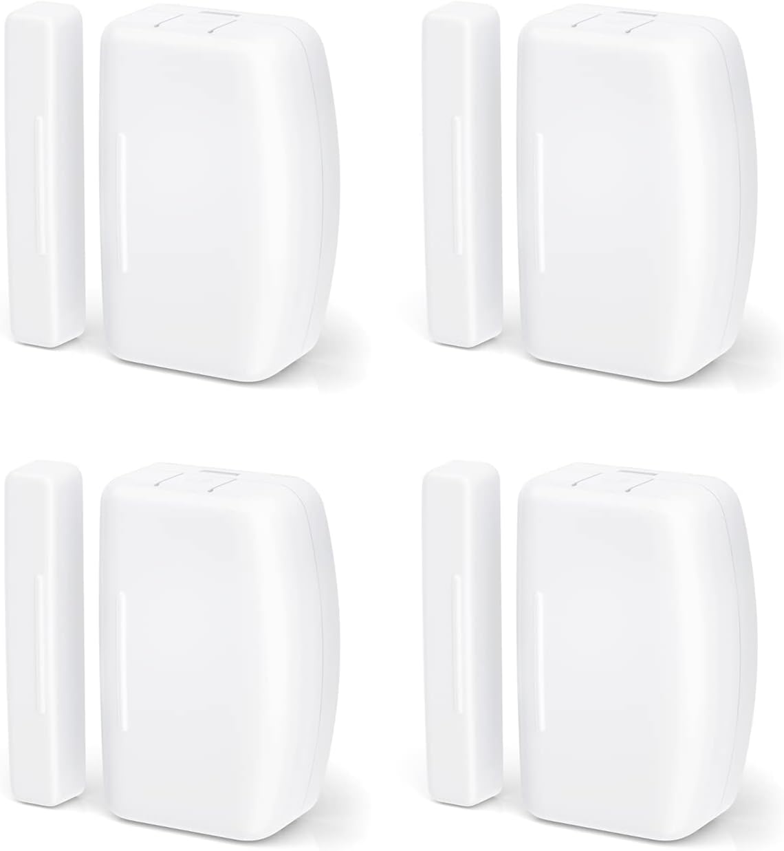 THIRDREALITY Zigbee Contact Sensor 4 Pack for Home Automation
