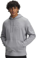 Under Armour mens Freedom Embossed Hoodie for Men - Lightweight Warmth