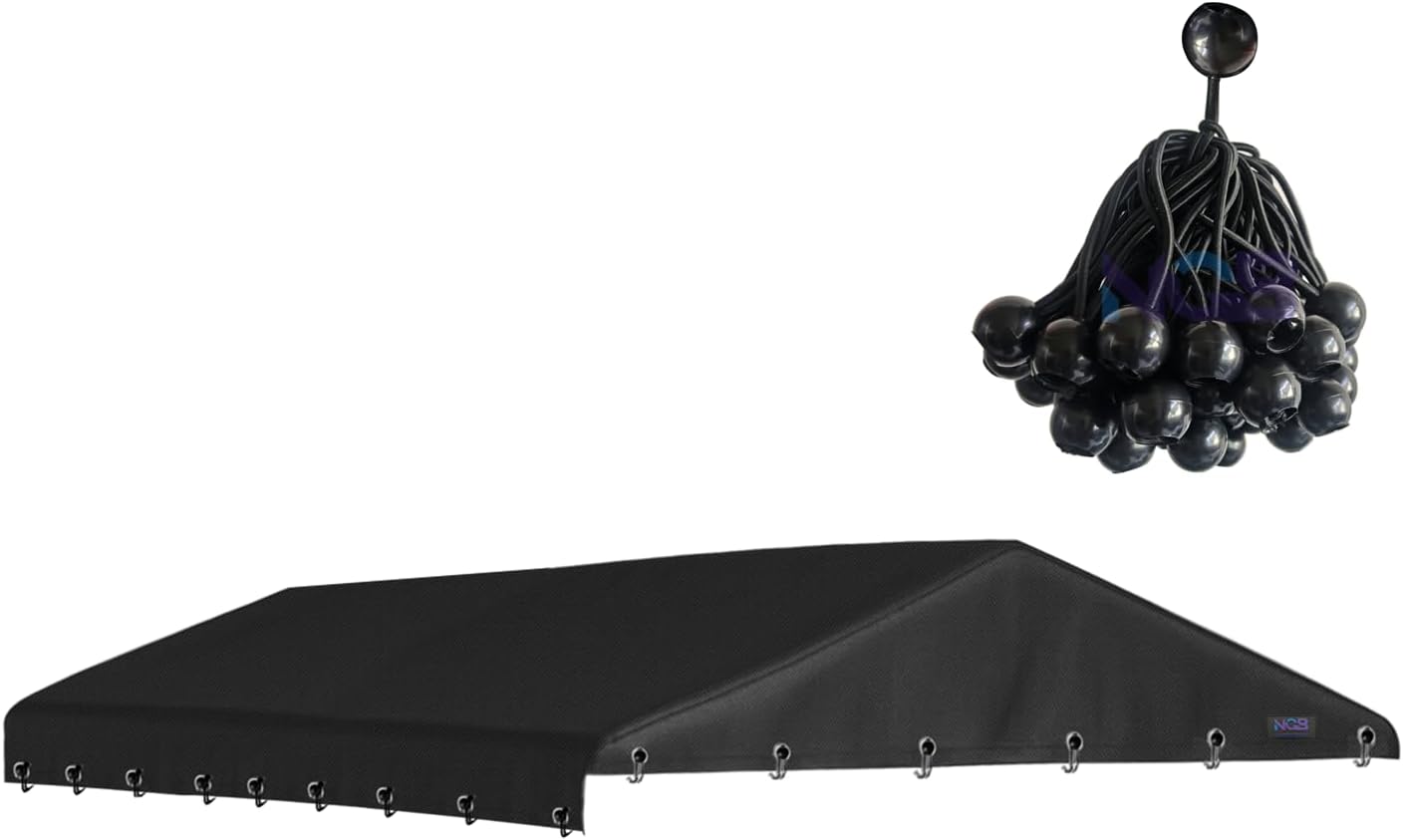 NGB Outdoor Kennel Fence Cover for 10ftWx15ftLx1.8ftH Kennels