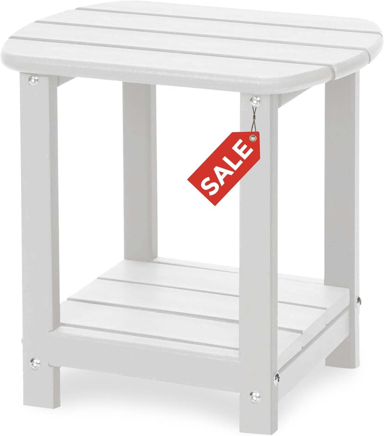 Adirondack Square Outdoor Side Table for Stylish Patios