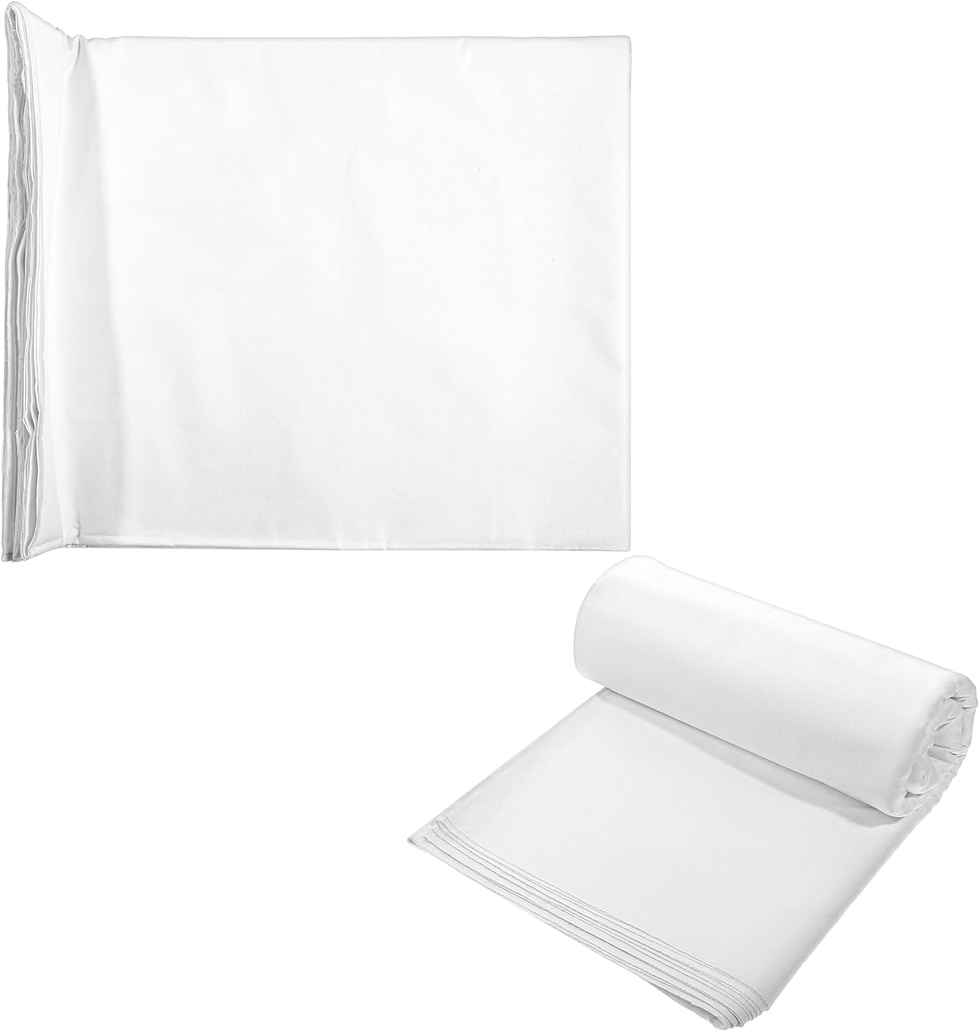 100% White Cotton Fabric for Quilting and Sewing Projects