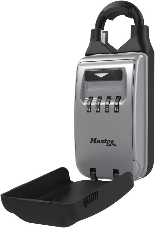 Master Lock 5420EC Portable Lock Box with Adjustable Shackle